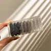 Goma para el Cabello de Alambre de Teléfono de Color Gelatina de Alta Elasticidad para Mujeres, con un Toque de Alta Gama, Estilo Dulce, Cuerda para Cola de Caballo sin Costuras, Accesorio para el Cabello, Goma para el Cabello