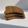 Tabla Gua Sha de Sándalo Verde Natural al por Mayor Masajeador Facial Herramienta Gua Sha para Espalda Masaje de Meridianos para Todo el Cuerpo Madera Maciza