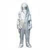 Ropa de protección contra incendios de una sola pieza con aislamiento térmico de aluminio LWS-007-A, resistente a la radiación y al calor hasta 1000 grados.