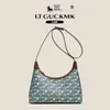 Bolsas de Mujer Transfronterizas 2026 Nuevo Estilo Bolso Hobo Monograma Vintage Bolso de Hombro Cruzado Bolso de Mano para Axila Versátil de Lujo Ligero