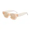 Óculos de Sol Quadrados Pequenos com Lentes Côncavas Moda Popular Europeia e Americana Óculos de Sol Masculinos Óculos de Sol Retro Punk Saltitantes