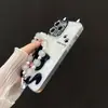 Pulsera de orejas de gato adecuada para funda de teléfono Apple 17 Pro Max, iPhone 15 linda, 16 estilo femenino, 14 modelo nuevo