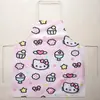 Shein Temu Delantal Estilo Japonés Serie de Anime 3 Lino Hogar Grande Sin Mangas Delantal Decorativo Impermeable Jit