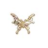Accesorios de Mariposa con Circonita de Moda 2026 Nuevo Lujo Personalizado Metal con Pedrería Decoraciones 3D para Uñas