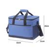 Bolsa Térmica para Almoço Tecido Oxford Bolsa para Refeição Bolsa de Gelo Almoço de Estudante Bolsa para Piquenique ao Ar Livre Bolsa para Marmita Bolsa Tote