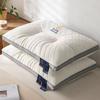 Almohada de Látex con Protección Cervical para Cápsula Espacial, Ayuda para Dormir, Dormitorio Individual, Hogar, Núcleo de Almohada para Hotel, Paquete Individual o Doble, Almohada Cervical