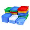Plato Cuadrado de Plástico Cubeta de Plástico Volteo Material Industrial Piezas Caja Ferretería Volteo Digital Cuadrado Secado Plato de Cría