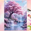 Loja transfronteiriça pintura de diamante paisagem e animais adesivos de diamante feitos à mão fábrica dropshipping decoração de diamante DIY incrustada