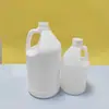 Cubo de plástico de galón de 2 litros, botella de 2500 ml para gel de ducha y productos de limpieza, botella de plástico de boca estrecha, cubo de champú de 3.8 litros