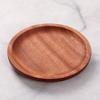 Bandeja de sândalo preto Sapele Bandeja estilo japonês Prato de comida ocidental Prato de madeira criativo Nordic Dried Fruit Dim Sum Tea Tray