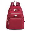Moda Casual 2022 Nova Mochila de Viagem Estudante Mochila Escolar Bolsa Feminina Cor Sólida Grande Capacidade Mochila de Viagem de Atendimento