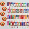 Tablero de Fondo de Pared de Acertijos de Linternas del Festival de Medio Otoño 2026, Tiras de Acertijos de Linternas, Tiras de Acertijos de Linternas del Festival de Medio Otoño, Suministros de Decoración para Escena de Eventos