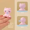 Figuras de Animales para Soplar Burbujas de Color Sólido Creativas y de Moda Adornos Lindos de Resina Decoraciones 3D para Coche