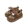 Nuevos Zapatos de Algodón Cálidos de Invierno 2025 para Niños, Botas de Nieve Cortas Cálidas para Hombres y Mujeres, Zapatos Cálidos para Bebé 5134