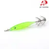 Cebo de pesca luminiscente para calamar suministro directo de fábrica plateado colorido mini aguja de calamar cebo para calamar de pesca en el mar