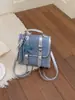 Mochila Portátil Retro para Mujer, Versátil y Moderna, Adecuada para Estudiantes, Viajes Diarios, Mochila Pequeña, Bolso Cruzado de un Solo Hombro, Bolso Moderno para Viajes Diarios