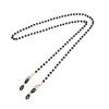 Venta caliente transfronteriza cadena de perlas blancas artificiales cadena para gafas cadena para mascarilla cordón para ojos de perla negra joyería al por mayor