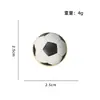 Broche de bola estilo esportivo futebol basquete vôlei beisebol toque jovial uso diário nicho senso de design distintivo