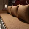 Nueva Funda de Cojín para Sofá de Palosanto Chino Muebles de Madera Maciza China Antideslizante Gama Alta Colchón Especial para Cama Luohan Cojín de Asiento