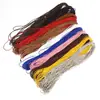 Cuerda de cuero para línea de coche 3 mm accesorios para ropa cuerda de color cuerda trenzada creativa línea de coche accesorios para ropa