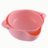 Cesta de drenagem de camada dupla drenagem bacia lavatório de louça de cozinha cesta de frutas cesto de drenagem fabricantes de pratos de frutas