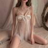 Yiyo Sex Underwear Tamanho Grande Sling Lace Temptation Pijamas Oco Lace-up Sexy Hot Uniforme Set 8316