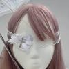 Máscara de Ojos de Cruz Dulce y Cool Punk de Halloween Lolita Estilo Gótico Oscuro Accesorios Cos de Lazo para Niños