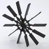 Hélice de 100 mm con agujero de 2 mm, material para manualidades modelo de educación científica, accesorios para barcos de rueda abierta, vehículo de rueda hidráulica para barco de control remoto hecho por uno mismo
