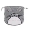 Bolsa de felpa estilo japonés linda para monedas con cordón bolsa portátil para guardar toallas sanitarias accesorio JK bolso cruzado pequeño simple
