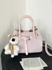 Yuezhi 2026 Verano Nuevo Versátil de Moda Texturizado Pequeño Bolso de Diseño Bolso Cruzado Versión Coreana de Mano Plegado Bolso Cubo