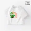 Camiseta de manga corta de verano para bebé Top de verano para niño Camiseta fina de manga corta para bebé Ropa holgada de verano para niños Ropa para niños