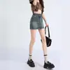 Falda de mezclilla retro americana para mujer Verano 2024 Nueva Antiluz Spice Girl Cintura alta Cadera Falda midi