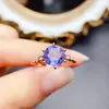 Anillo de Fluorita Natural al por Mayor de Fábrica Más Vendido con Incrustación de Plata S925 Piedra Principal 8*8 Joyería de Lujo Venta Directa de Fábrica