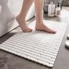 Alfombrilla antideslizante para baño, sencilla, cuadrada, de PVC, para bañera, inodoro, ducha, suelo de baño para el hogar