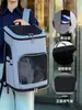 Transportadora para Gatos, Mochila de Lona de Gran Capacidad para Perros, Transportadora Portátil de Hombro para Gatos, Mochila para Gatos, Transportadora de Animales