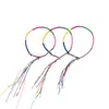 Pulseira Tecida Artesanal para o Festival do Barco-Dragão, Corda Simples de Cinco Cores para Homens e Mulheres, Corda de Cinco Cores para o Festival do Barco-Dragão, Atacado