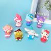 Xq434 Figuras de Dibujos Animados Sanrio Kuromi y Cinnamoroll Caja Sorpresa Accesorios para Muñecas para Zapatos Crocs Decoraciones Pequeñas
