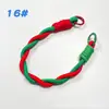 Cordão Curto Minimalista Colorido para Celular de Corda Trançada Cor Ins Acessório para Câmera Ccd Ornamento de Mão Pulseira Unissex com Dupla Fivela