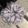 El morado es tan etéreo~ Ligas para el cabello de organza para mujer, accesorios para el cabello, cuerdas para el cabello de moda coreana de alta gama