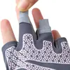 Guantes de Fitness de Medio Dedo para Hombres y Mujeres, Color Morandi, Protección Solar, Transpirables, Antideslizantes, Adecuados para Ciclismo, Pesca y Deportes, Serie de Colores Morandi
