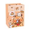 Kapibala Tote Sacola de compras de alta qualidade Sacola de presente de desenho animado Sacola de presente fofa Capivara Presente que acompanha Sacola de presente