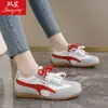 28183 Zapatillas de Correr para Mujer Modelo Nuevo Primavera 2026 Estilo Piel Forrest Gump con Sensación Acojinada, Suela Suave Antideslizante