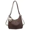 Yozzi 2026 Bolsa de Axila Moda Versátil Simples Retrô Bolsa Tote Alto Valor Casual Bolsa de Ombro Transversal
