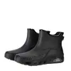 Tênis brancos clássicos para exportação, sapatos de borracha masculinos, galochas de chuva da moda para uso externo, sapatos de borracha unissex estilo esportivo para uso externo, sapatos para pesca e vadeio