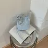 Transfronteiriço Verão 2026 Novo Estilo Coreano Fofo Poá Diário Deslocamento Moda de Nicho Casual Bolsa Balde Bolsa Transversal