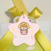 Tarjeta de agradecimiento para celebración de 100 días, Tarjeta de felicitación de cumpleaños para niños, Tarjeta para el primer mes del bebé, Encabezado de tarjeta de etiqueta de regalo de 100 días