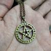 Collar Nudo de Bruja Celta Ebay AliExpress Plata Antigua Verdadera Amuleto Cuaternario Colgante Mitología Nórdica Venta al por Mayor