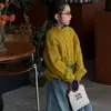 Pantalones Vaqueros Sueltos Estilo Coreano Fuguo Girls 2026 Invierno Nuevo con Forro Polar y Engrosados Pantalones Casuales para Niños Pantalones Versátiles de Pierna de Tijera