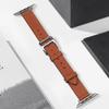 Adecuado para Correa de Apple Watch Piel Genuina Apple Iwatch1109Ultra3 Hermes Correa Delgada de Cintura Pequeña