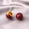 Pendientes de Aguja Plateada para Mujer, Pendientes de Lujo Ligero de Gama Alta con Sentido del Diseño, Brazaletes para Oreja de Nicho para Rostros Cuadrados y Redondos, Pendientes de Aro Exagerados, Aros Lisos